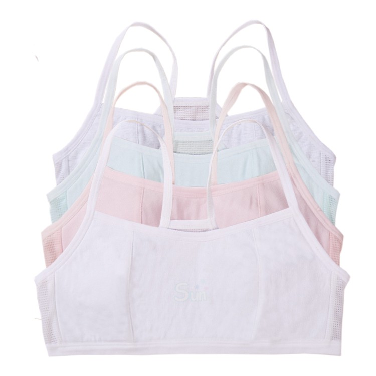 Bộ 3 áo ngực học sinh - áo lá cho tuổi dậy thì - áo lót cho tuổi mới lớn cấp 2 loại đẹp