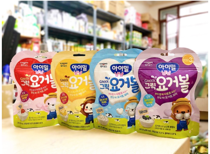 Sữa chua khô ildong hàn quốc cho bé