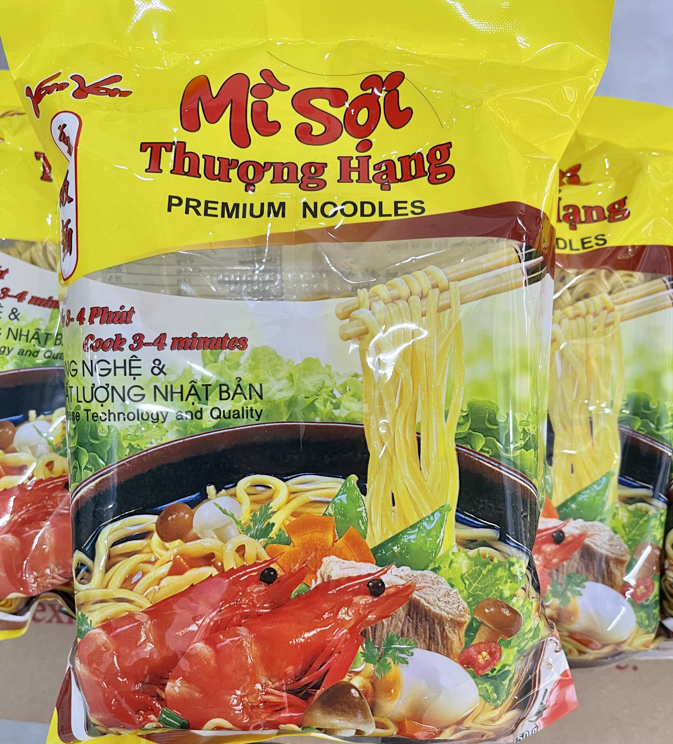Mì sợi tươi thượng hạng Yon Yon 150g - Hàng chính hãng Công Ty Vikyfood.