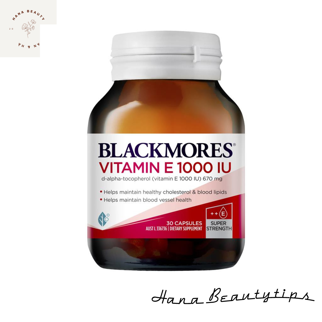 Viên uống bổ sung vitamin e blackmores vitamin e 1000iu 30 viên / 100 viên