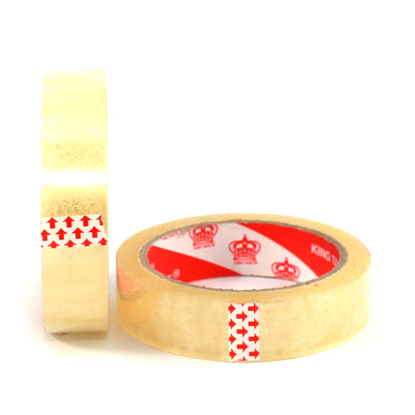 2 rolls of clear adhesive tape 2.5f 100yards