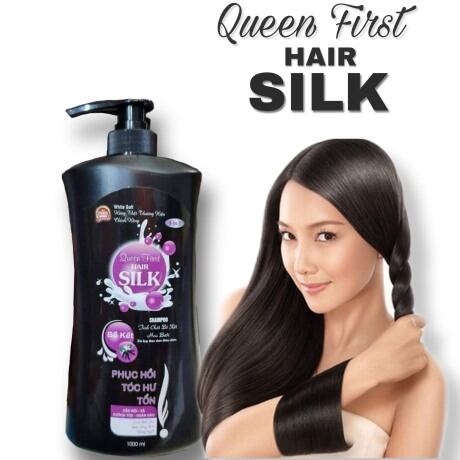 1 chaidầu gội 100ml silk óng mượt rạng ngời dành cho tóc khô xơ tinh chất bồ kết truyền thống giúp tóc chắc khỏe & bóng mượt vượt trội