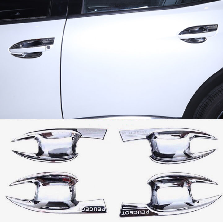 Ốp chống xước hõm cửa xe peugeot 3008 all new peugeot 5008