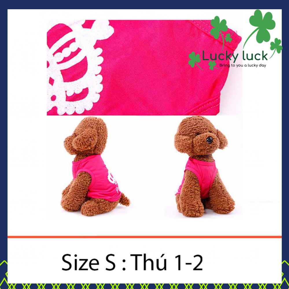 Quần áo cho thú cưng - quần áo chó mèo - Áo công chúa 005 Size S