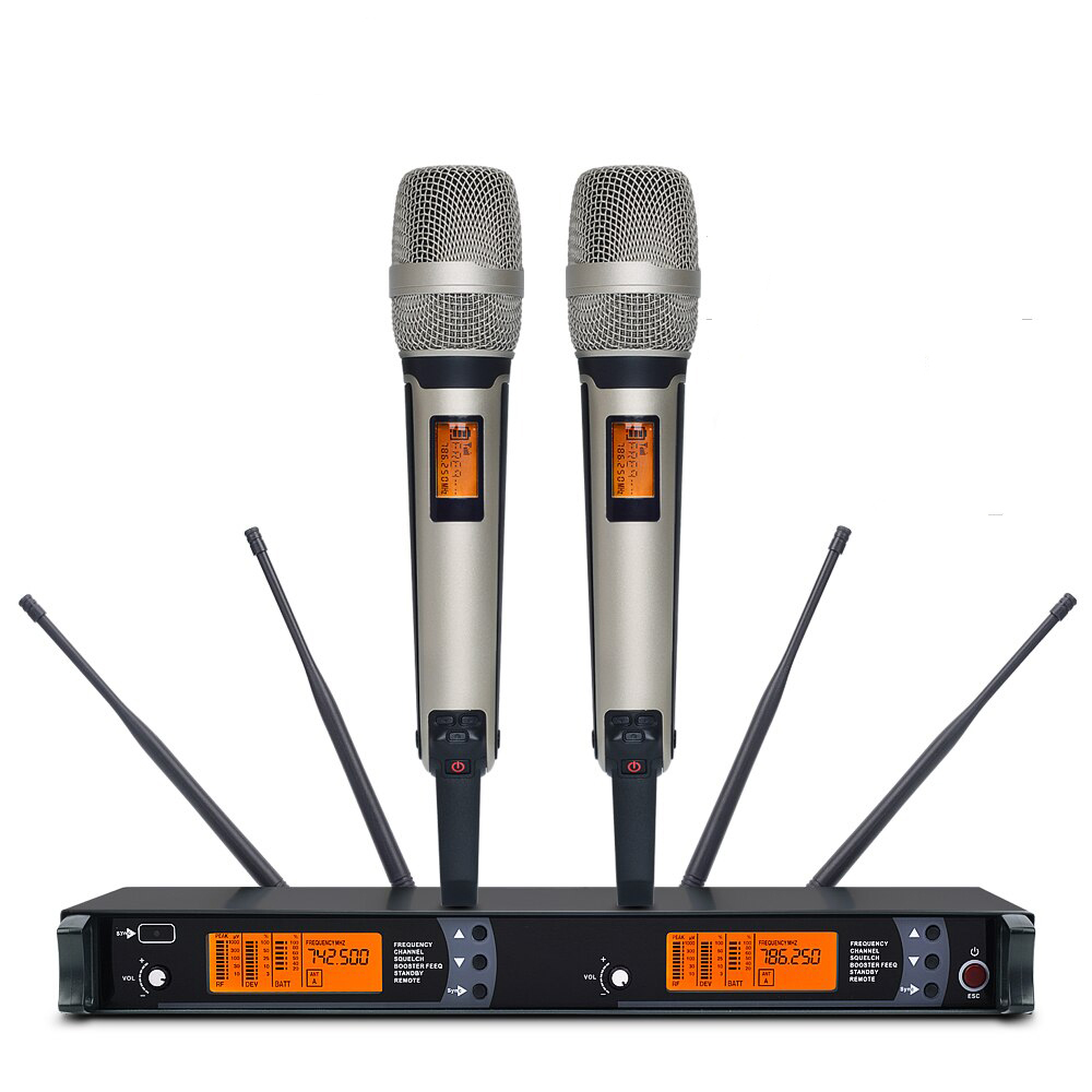 Micro không dây sennheiser skm 9000 4 râu - chống hú rít lọc âm cực chuẩn, dàn karaoke dành cho gia đình bộ micro sennheiser skm 9000 bản 4 anten giá tốt micro loại 1 uy tín