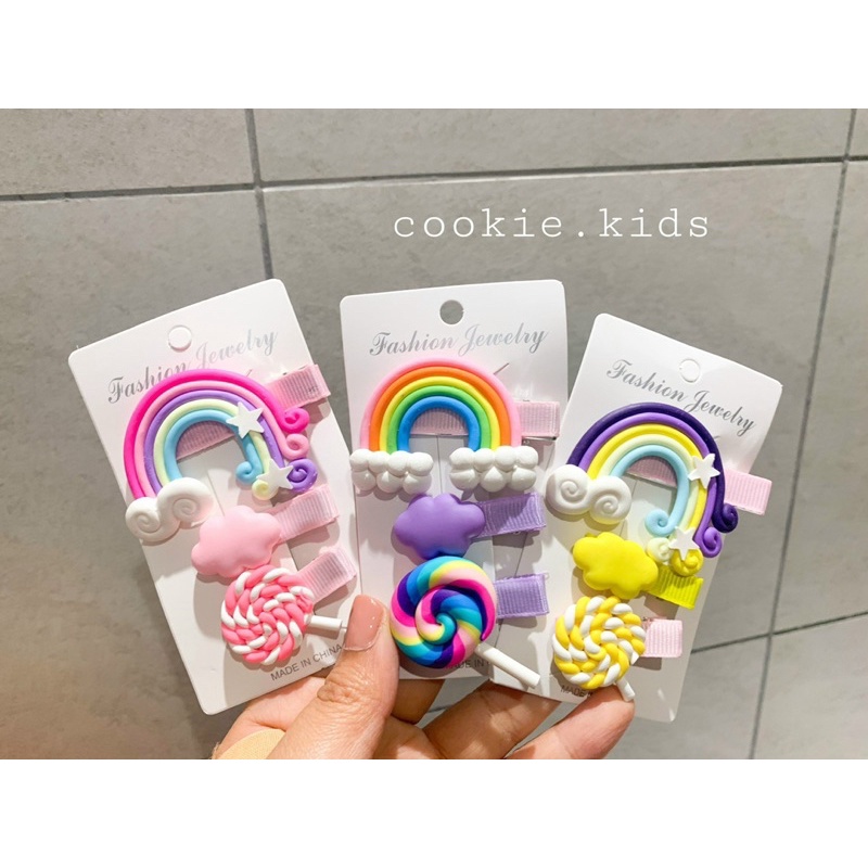 Set cặp tóc siêu xinh cho bé gái