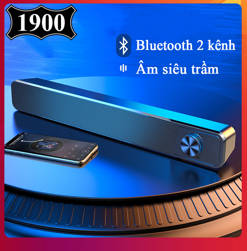 Loa bluetooth máy tính tích hợp dùng cả điện thoại G18, Loa dùng cho cả máy tính vi tính điện thoại cầm tay