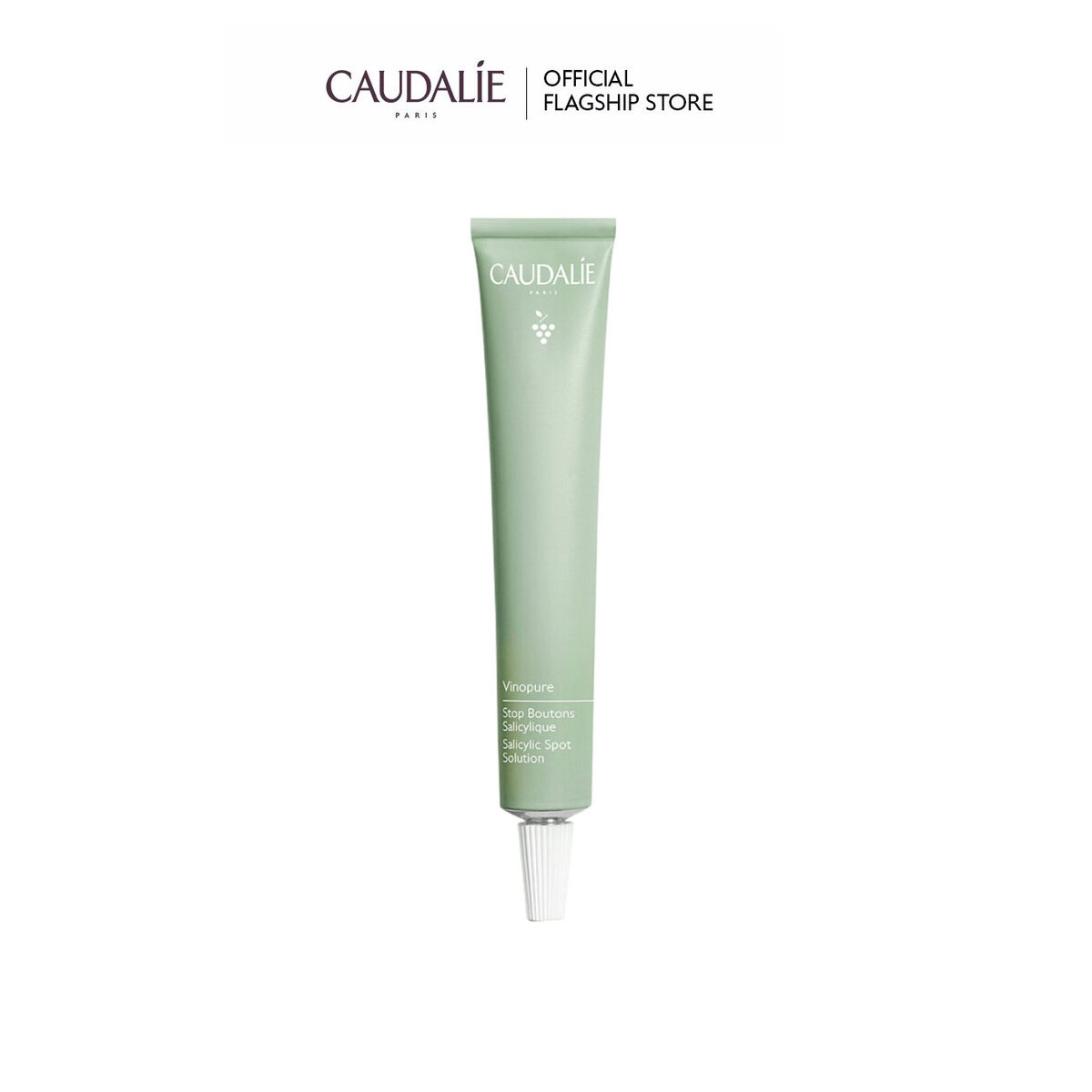 Kem chấm mụn Caudalie Vinopure Salicylic Spot Solution 15ml - Nhập khẩu độc quyền từ Pháp