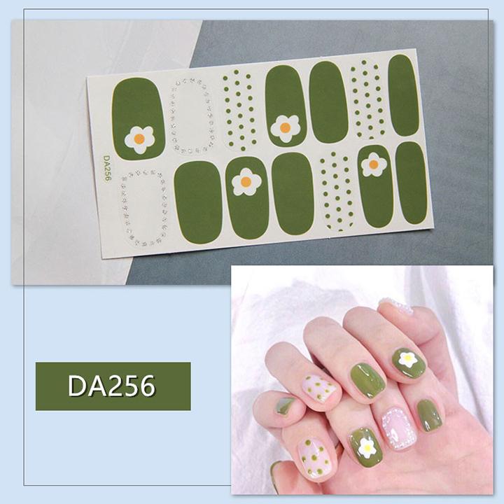 Sticker dán trang trí móng tay họa tiết dễ thương mã DA241 - DA260