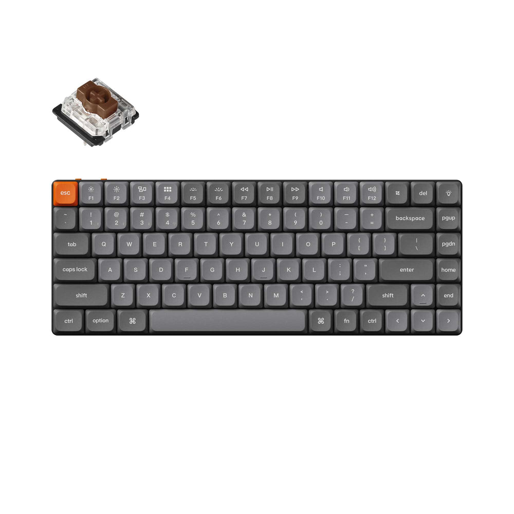 Bàn phím vi tính Keychron K3M/ K3 Max Gateron Backlight Keyboard - Hàng Chính Hãng