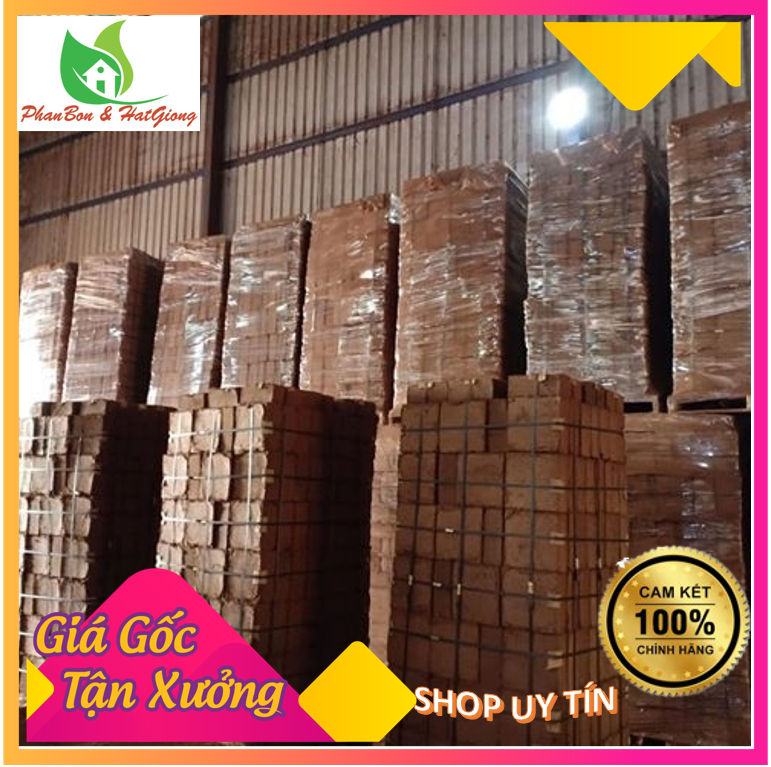 Xơ Dừa Nén, Mùn Dừa Nén Ngâm Nước Trồng Hạt Giống Rau Củ Quả, Hoa Hồng, Hoa Mai, Cây Cảnh 4.8KG