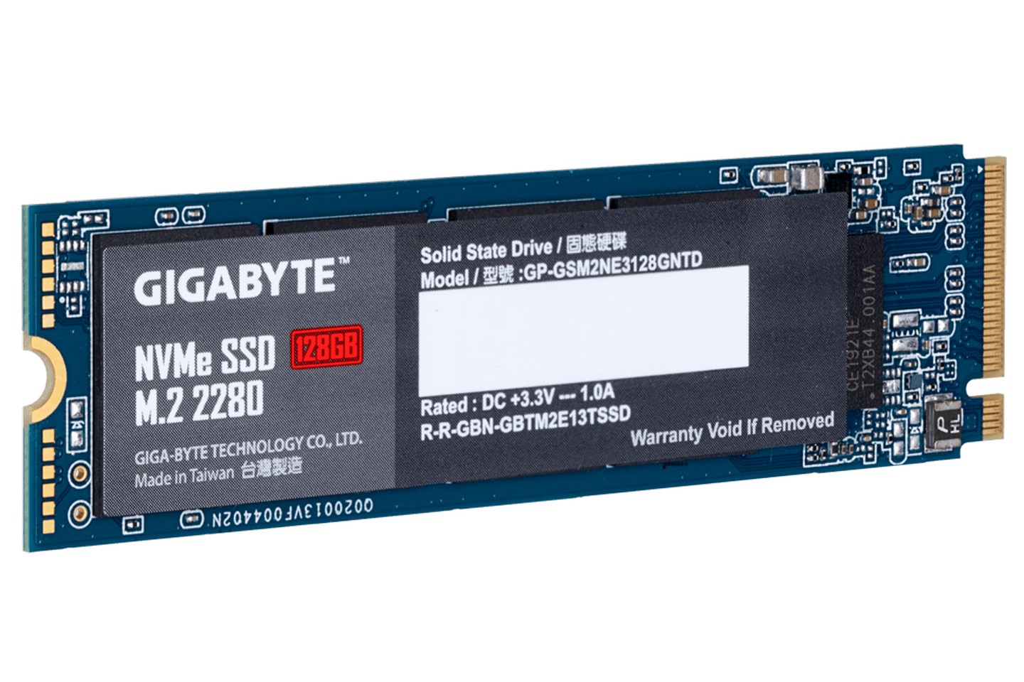 Ổ cứng SSD Gigabyte 128GB M.2 2280 NVMe