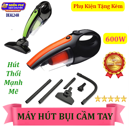 MÁY HÚT BỤI 2 CHIỀU 600W- Hệ Thống Lọc Sạch Triệt Để 2 chế độ thổi - hút, Tặng bộ hút bụi dễ dàng hút ghế sofa - Máy hút bụi cầm tay - Máy hút bụi trong nhà - More2love