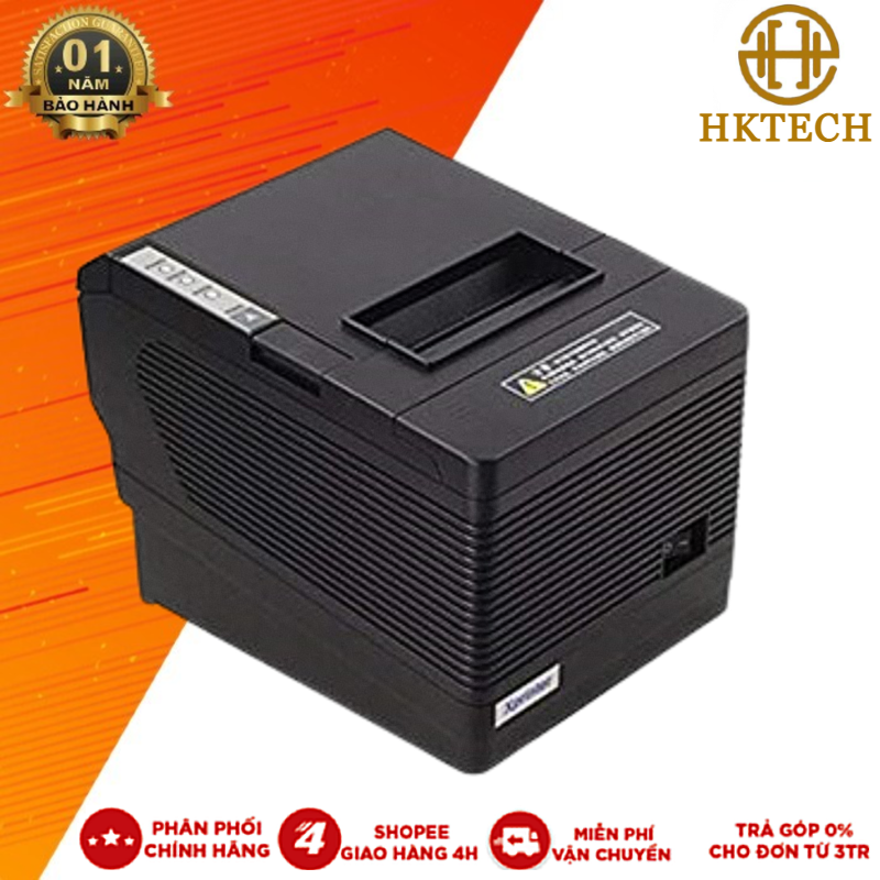 Máy in hóa đơn xprinter q260 , khổ 80mm , kết nối usb + lan +serial