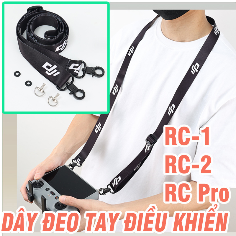 Dây đeo tay điều khiển flycam DJI RC-1 RC-2 RC-Pro tay điều khiển có màn hình như mini 4pro/ air2s /air3