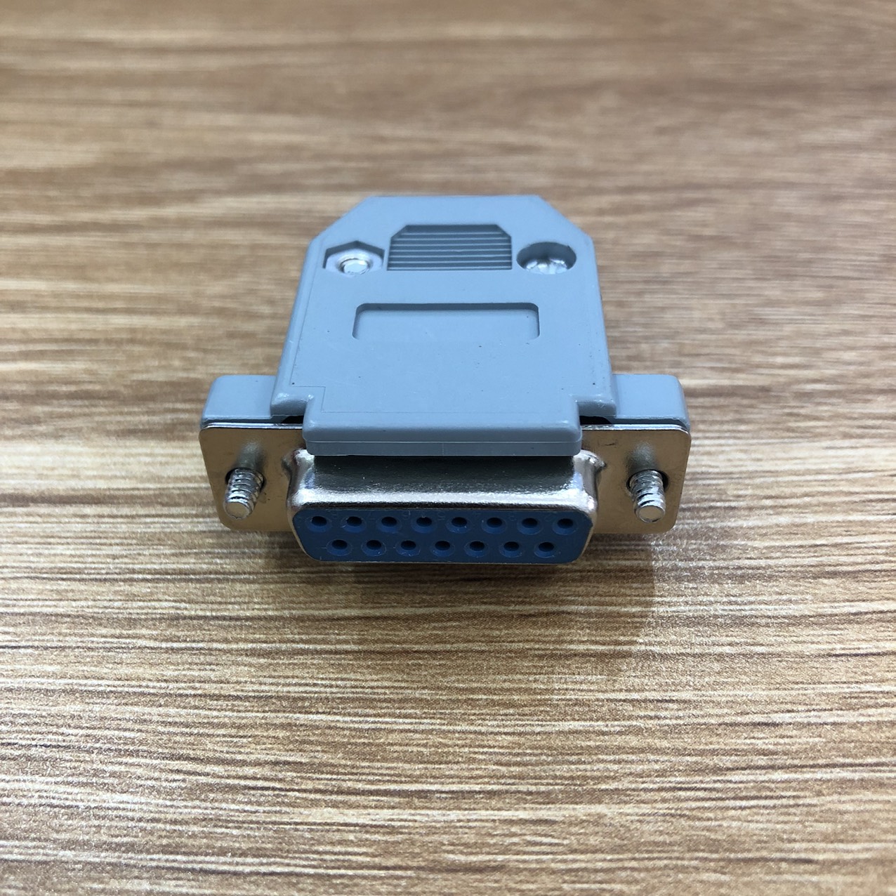 Đầu dsub db15 âm jack nối dây 15 chân db15 female 2 hàng chân có vỏ ốp