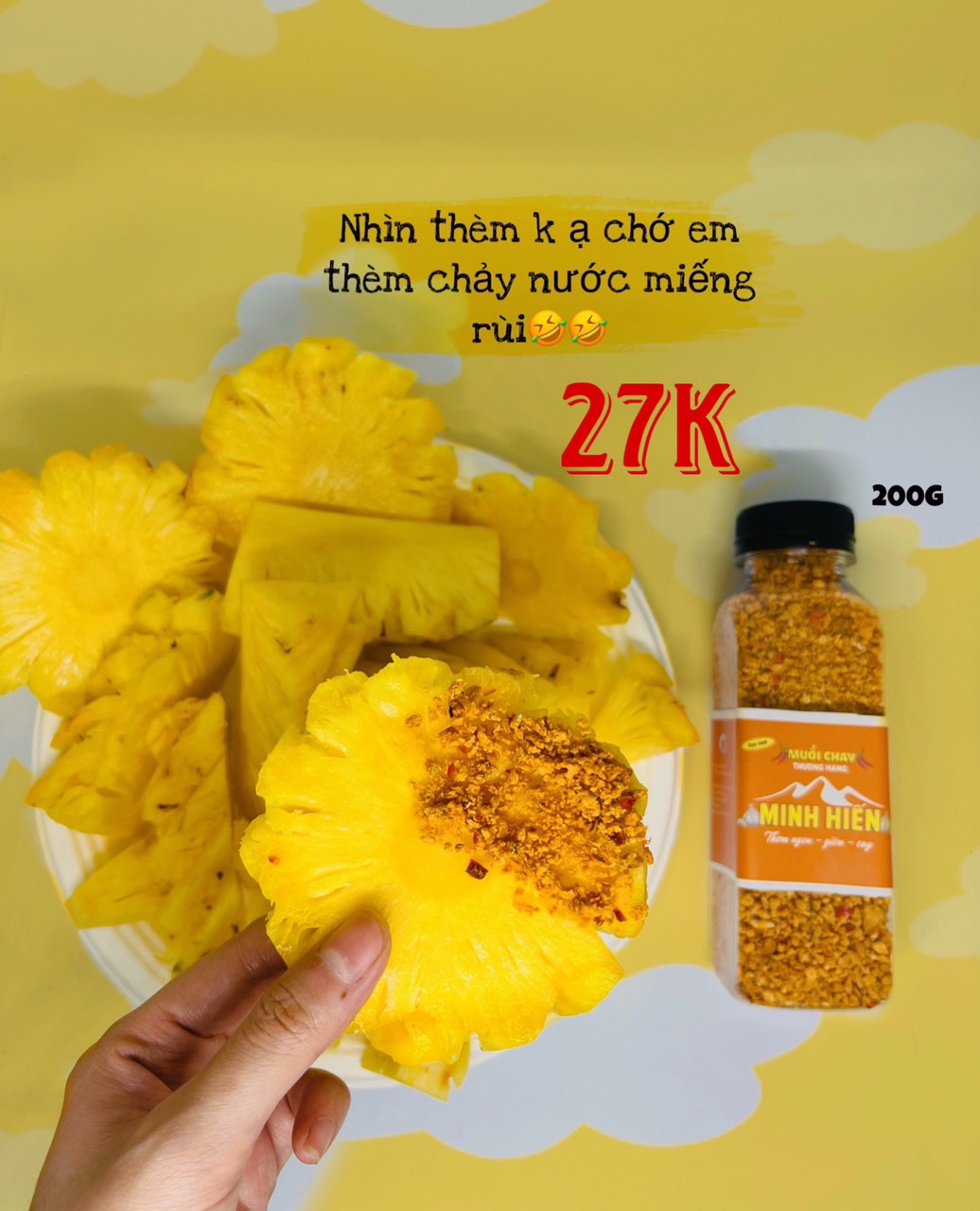 Muối chay minh hiến thượng hạng 200g