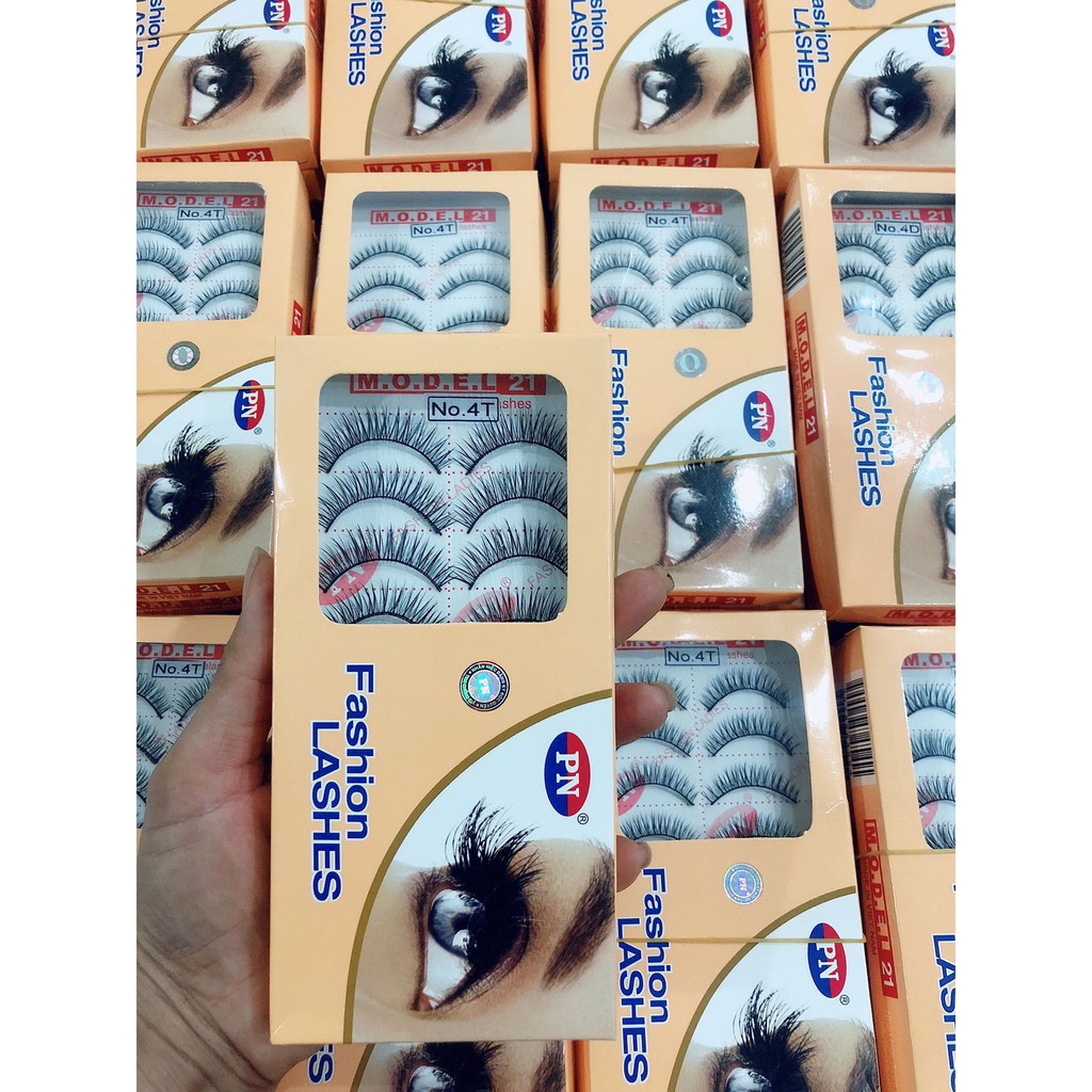 LÔNG MI GIẢ FASHION LA SHES hộp 10 cặp