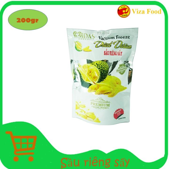 Sầu riêng sấy khô gói 200g