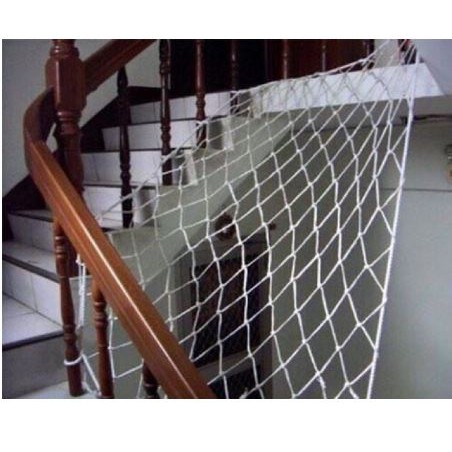 Lưới chắn cầu thang 80cm x 10m, an toàn cho gia đình có trẻ nhỏ