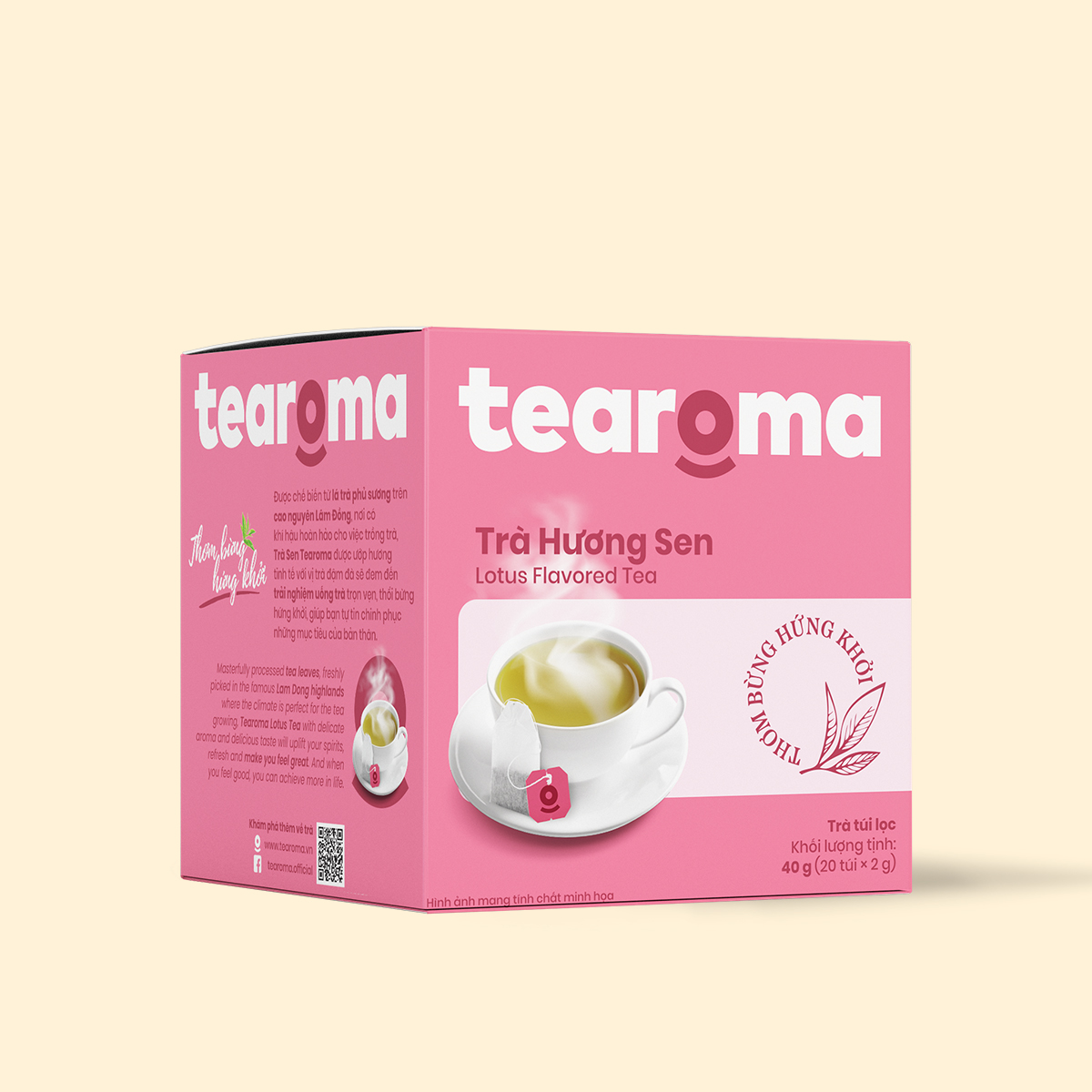trà túi lọc hương vị truyền thống từ thiên nhiên gói đa dụng quà tặng sức