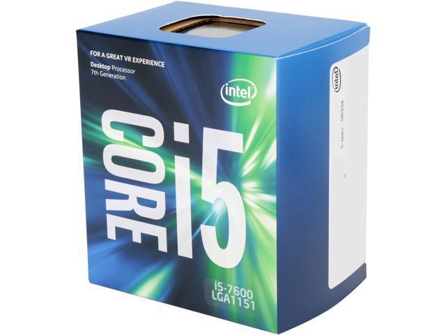Cpu intel® core i5-7600 box