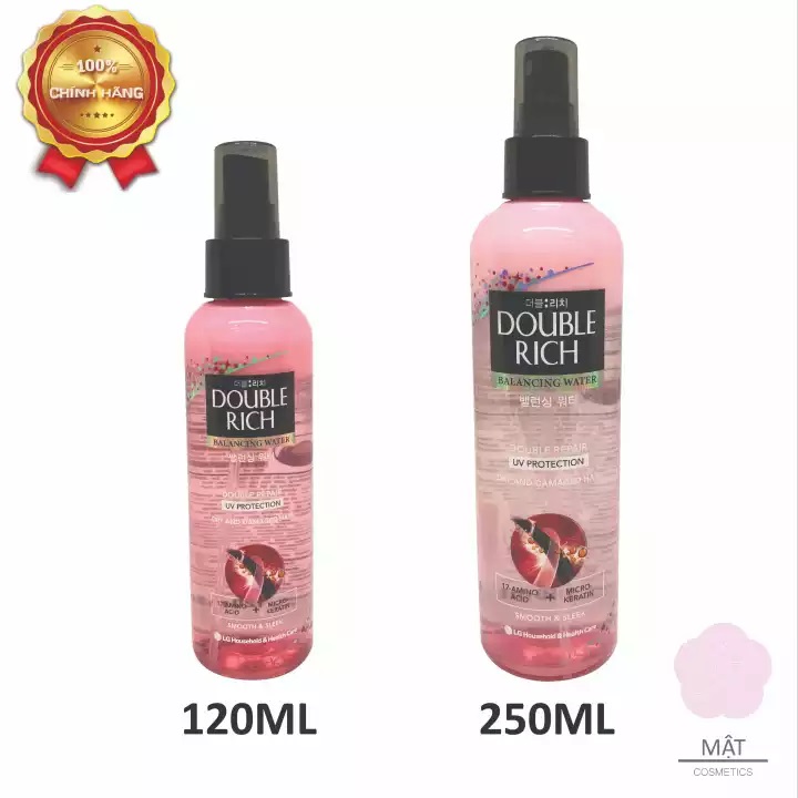 Xịt dưỡng tóc Double Rich chăm sóc tóc hư tổn 250ml