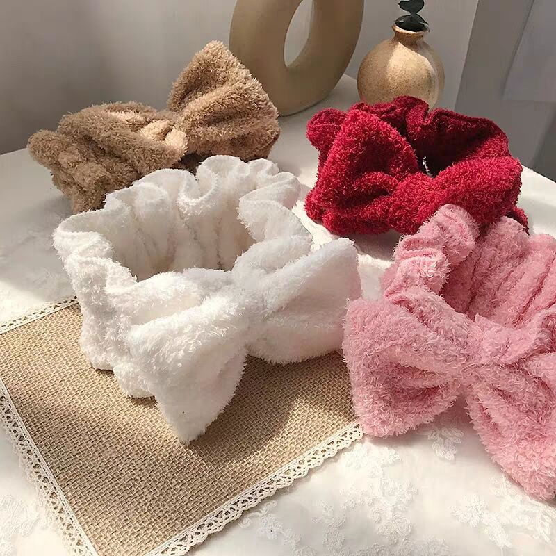 Băng Đô Nơ băng đô cài tóc Kiểu Hàn Quốc Thiết Kế Đơn Giản Cực Xinh Cho Nữ Dùng Khi Rửa Mặt BD7