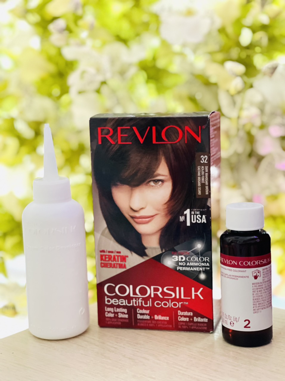 Thuốc Nhuộm Tóc Phủ bạc 100% REVLON Colorsilk Beatiful Color – No 1 in the USA