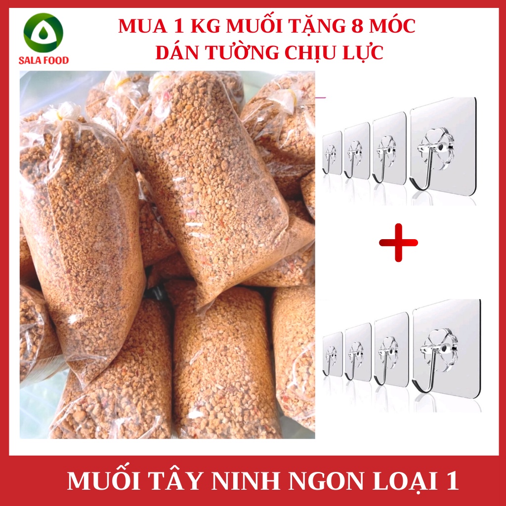 1 Kg muối Tây Ninh loại ngon, chay mặn đều dùng được
