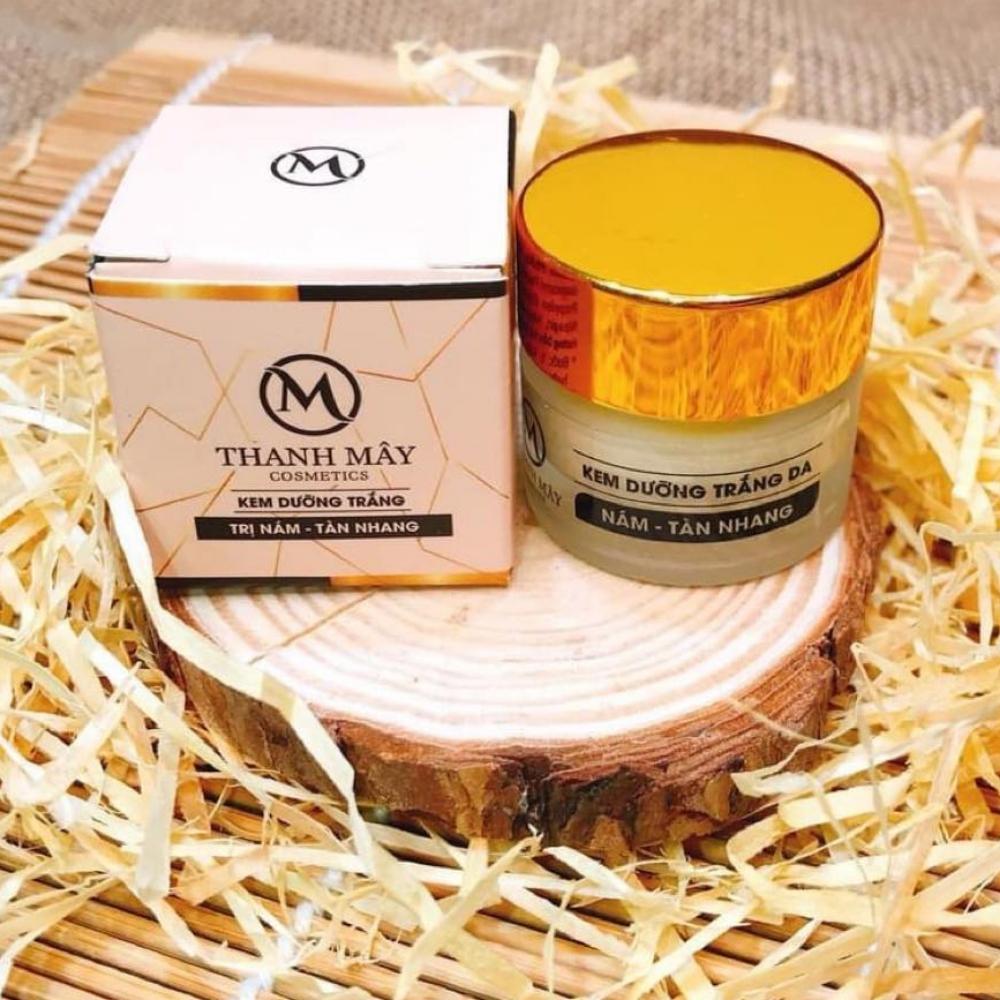 Kem dưỡng trắng da, nám, tàn nhang mây cream thanh mây cosmetics 10g