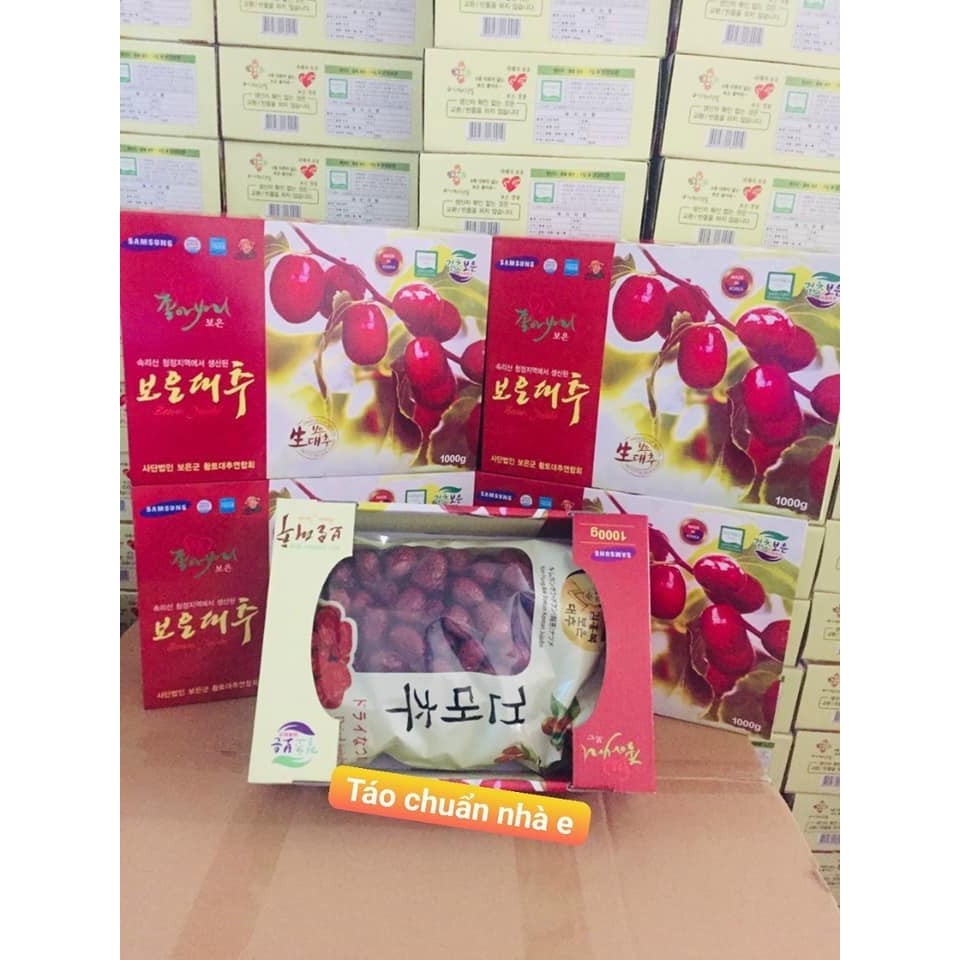 Táo Đỏ Sấy Khô Hàn Quốc Loại 1 Kg Loại 1 Loại Đắt Date Đến Tháng 4/2026