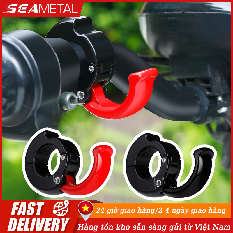Seemetal Motorcycle Storage Handbag Hanger Double Hook Luggage Shopping Bag Hook Aluminum Alloy Motorcycle Accessories Giá 57,900 Đồng*Miễn phí vận chuyển