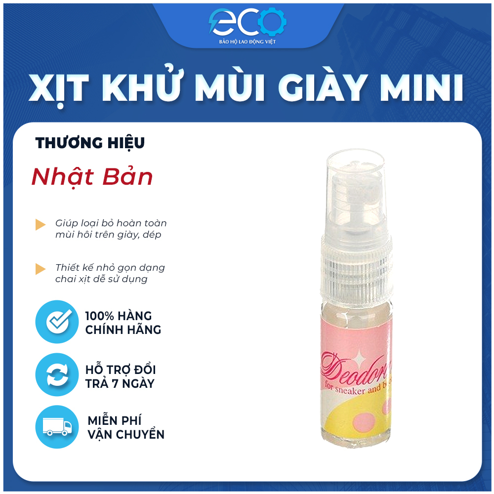 Chai xịt khử mùi giày mini bỏ túi xuất xứ Nhật Bản giá tốt