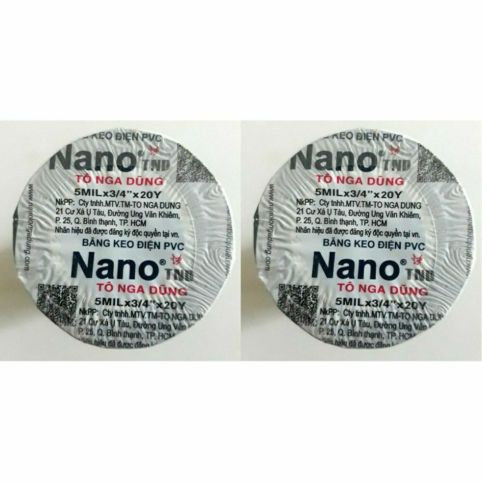 băng keo điện PVC ( 2 quận keo )