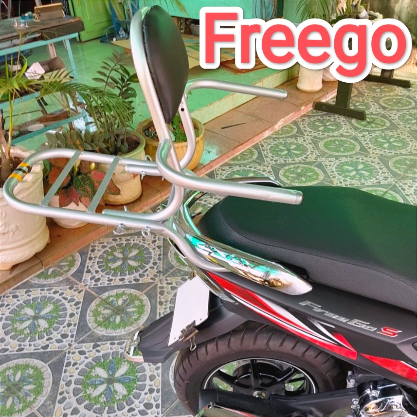 Baga phượt xe máy có đệm tựa lưng,dùng cho xe freego