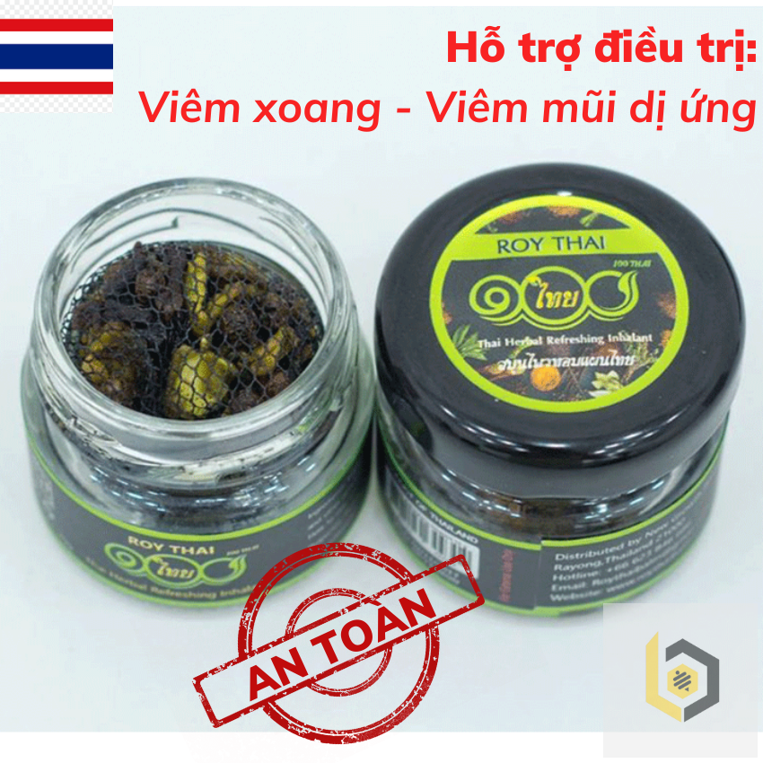 Hít xoang thảo dược Roy Thai Thái Lan. Hỗ trợ điều trị viêm xoang, viêm mũi dị ứng.