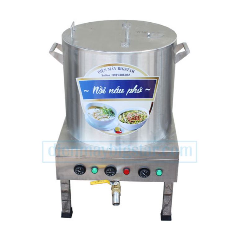 Nồi nấu phở điện công nghiệp 90L Việt Nam