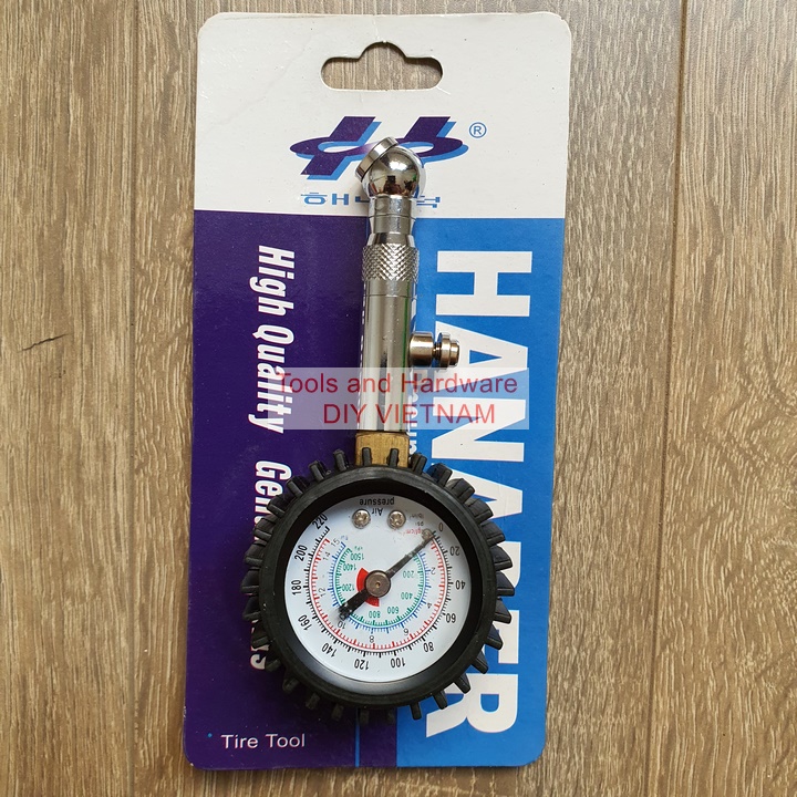 [Ảnh thật] [Chính hãng] Đồng hồ đo áp suất lốp ô tô, xe máy, xe đạp, cực chính xác, Bảo hành 12 tháng