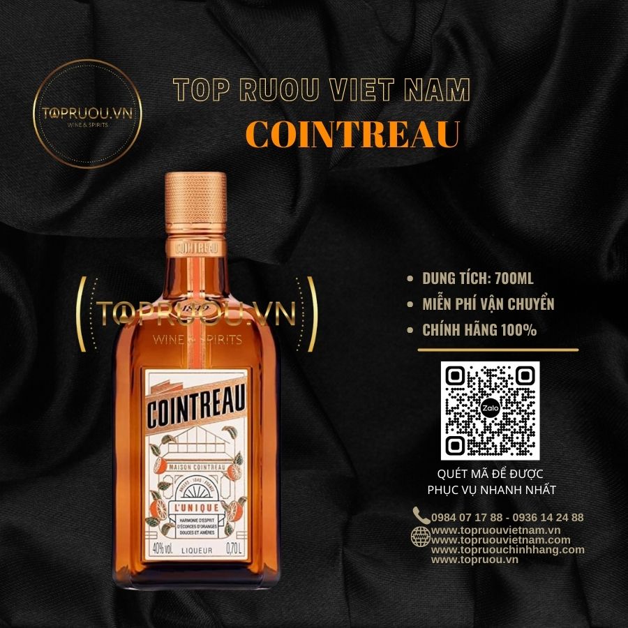 Cointreau liqueur - 700ml - nhập khẩu pháp