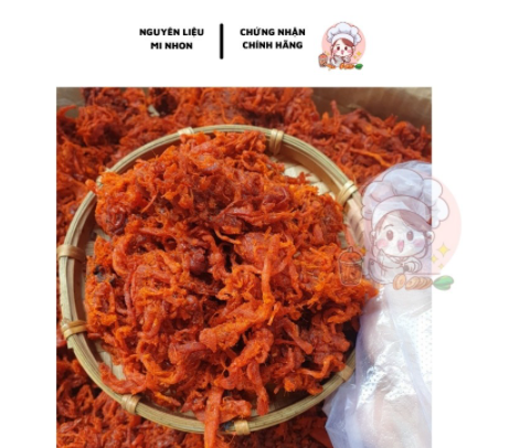 Bò khô miếng xé sợi loại đặc biệt 100G ( Đặc sản Tây Tạng ) - BẾP CUTE