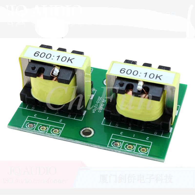 600:10k âm thanh gia súc nhập khẩu permalloy âm thanh biến áp âm thanh cân bằng chuyển đổi không cân bằng