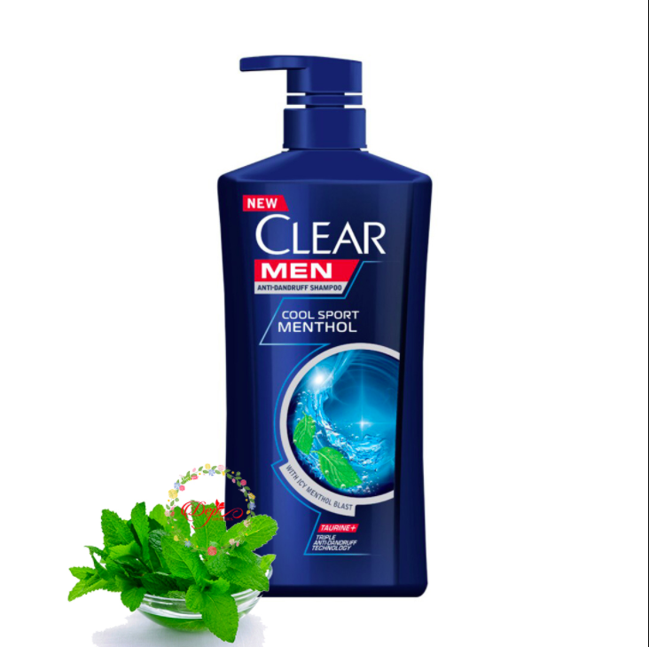Chai  Dầu Gội Clear Thái Lan | Dầu Gội Clear Men | Clear Bạc Hà