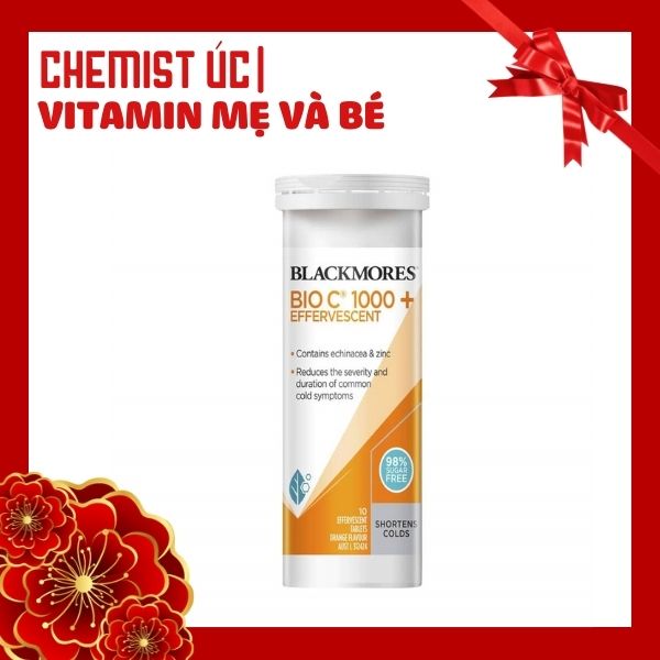 Viên sủi bổ sung vitamin C Blackmore Bio C1000+