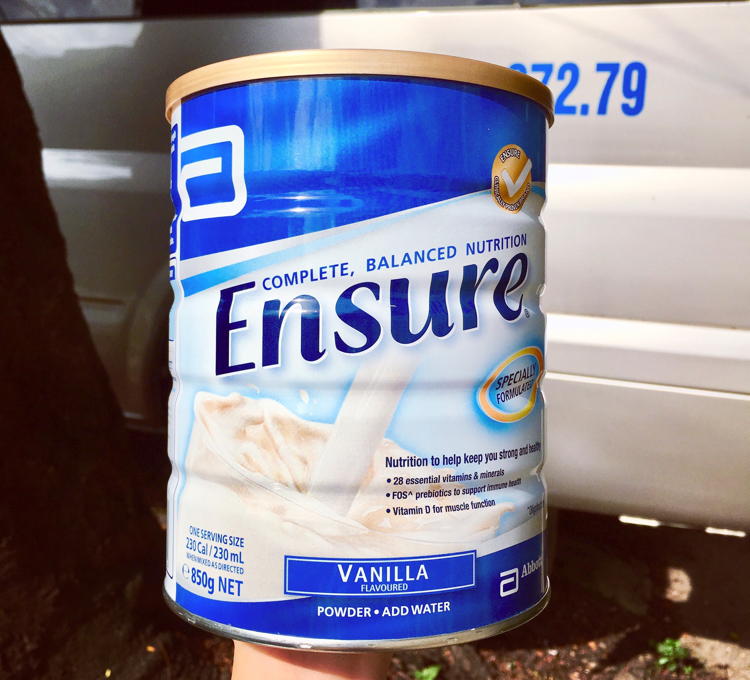 Sữa Ensure Úc 850g
