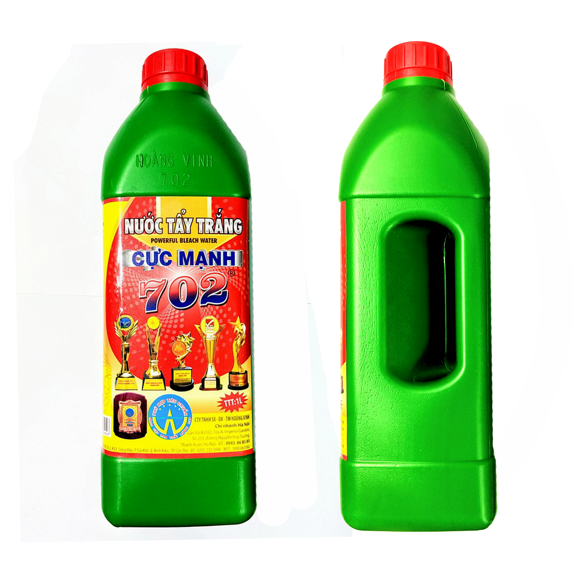 Nước tẩy trắng cực mạnh 702 1l / 500ml