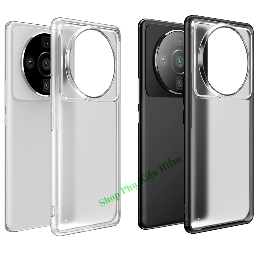 Ốp lưng Xiaomi 12S Ultra lưng nhám viền dẻo