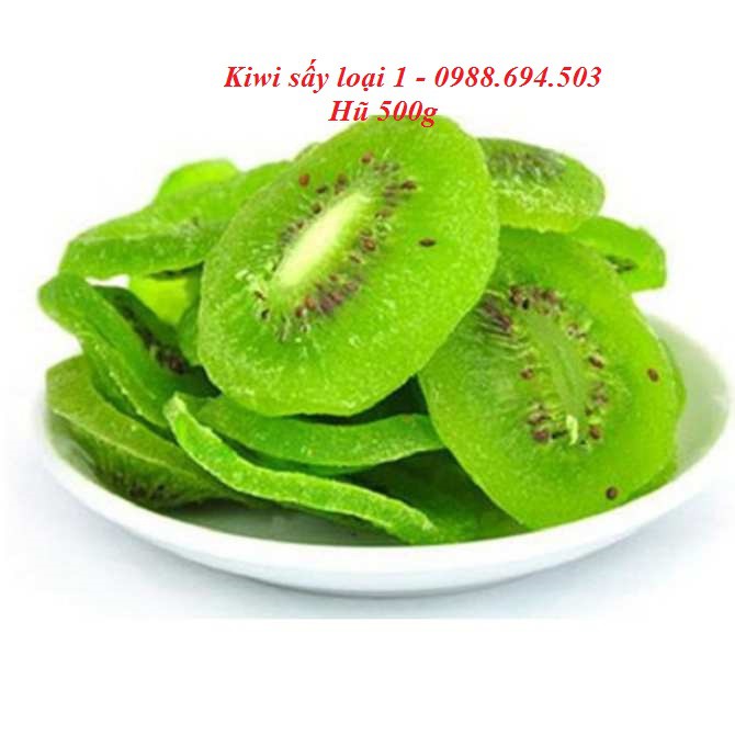 500g mứt kiwi sấy dẻo thơm ngon chua ngọt