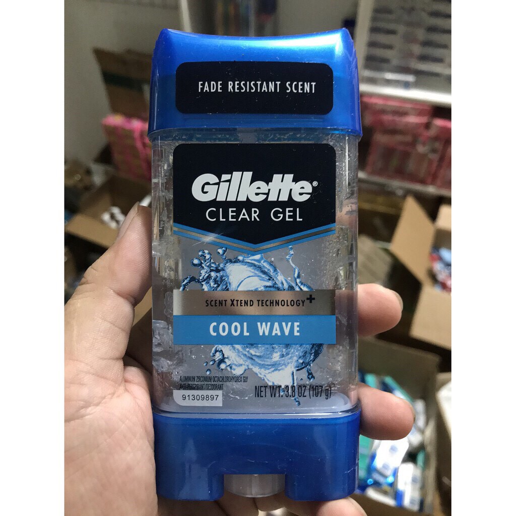 Lăn khử mùi nam Gillette arctic ice 107g Mỹ