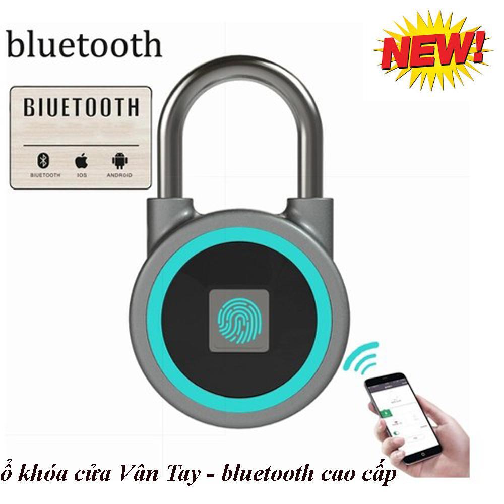 Khóa Cửa Điều Khiển Từ Xa, Ổ Khóa Chống Trộm Bằng Vân Tay. Ổ khoá cửa VÂN TAY - Bluetooth CAO CẤP mở bằng smartphone cao cấp, khóa thông minh,an toàn, hiện đại.